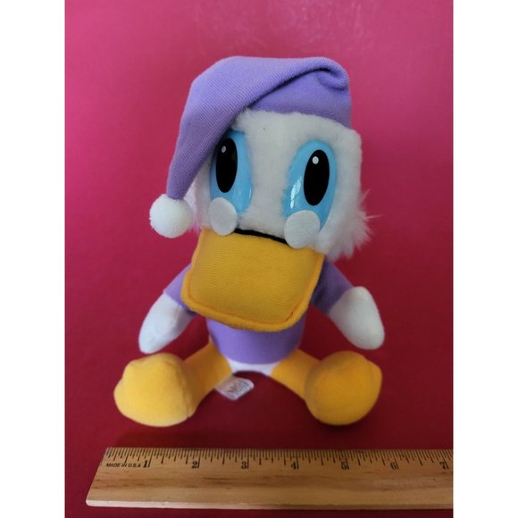 VTG Scrooge Mc Duck Plush Stuffed Animal Toy 8" Mickeys Christmas Carol - Picture 8 of 9